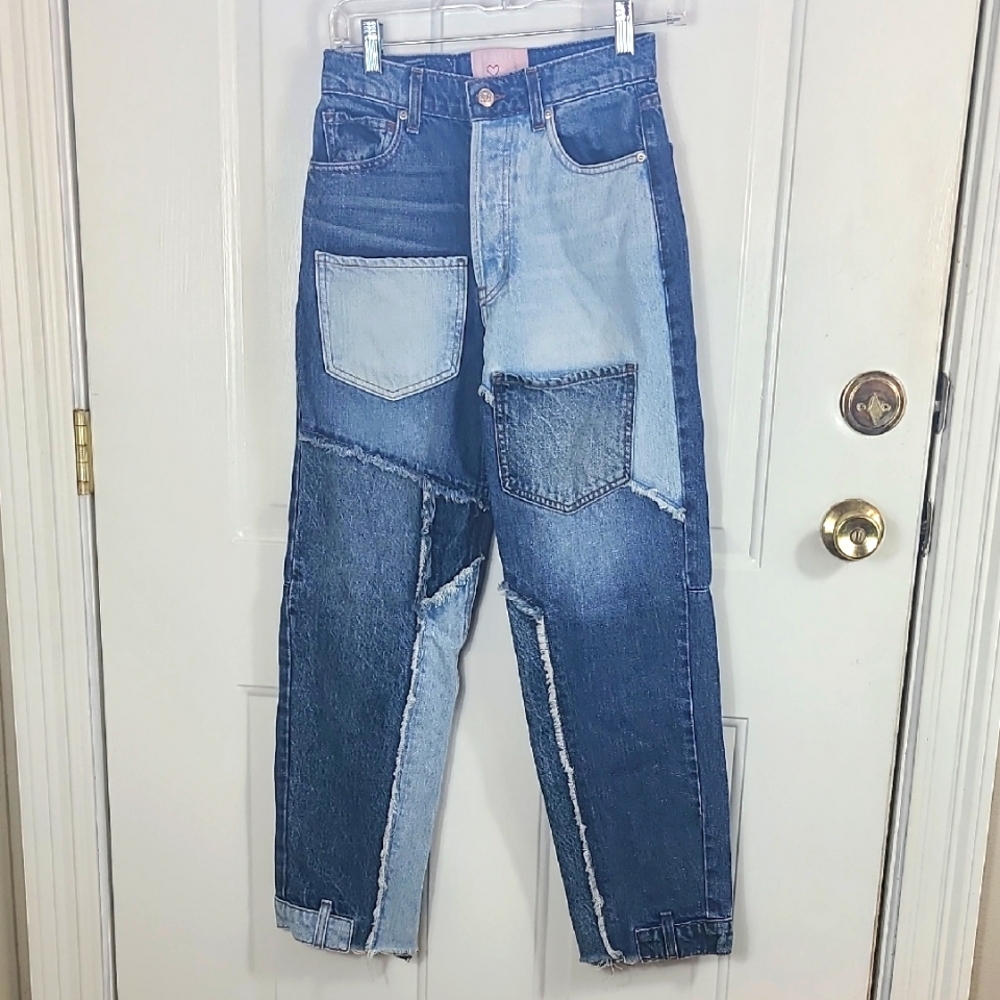 Revice Patchwork Jeans - image 1